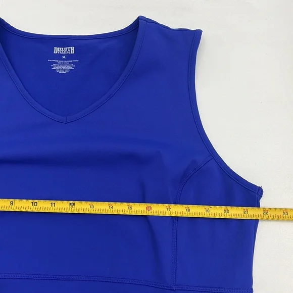 Duluth Trading Women’s Athletic Stretch Knit Blue Sleeveless Dress Sz XL EUC - Picture 6 of 8